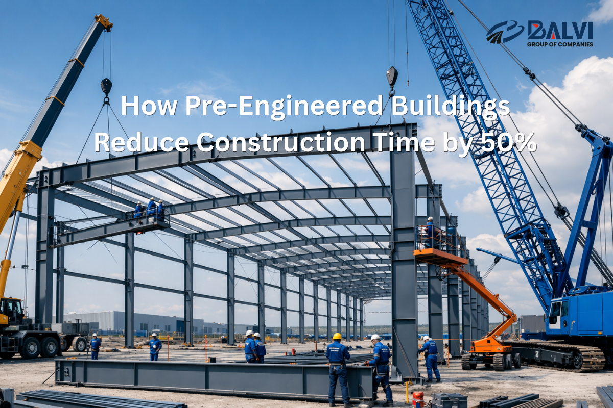 How Pre-Engineered Buildings Reduce Construction Time by 50%