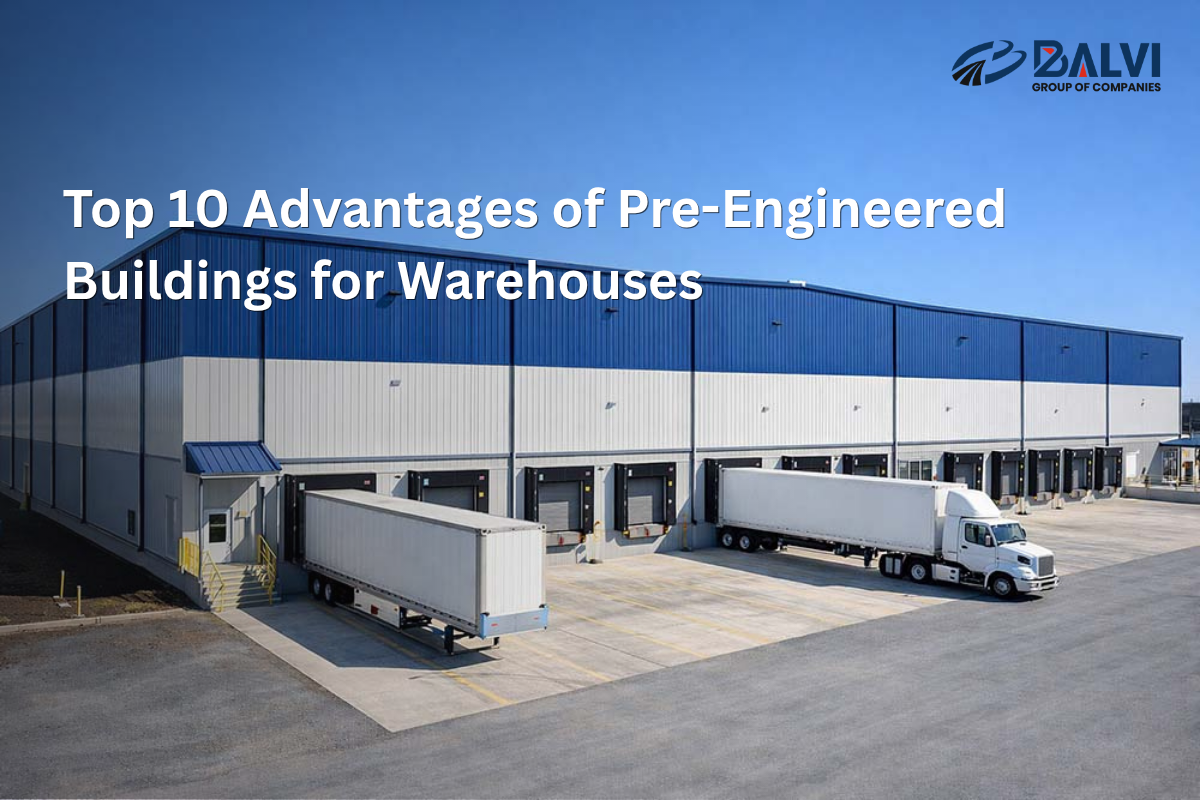 Top 10 Advantages of Pre-Engineered Buildings for Warehouses