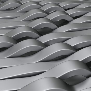 Render of 3D Geometric Abstract Background